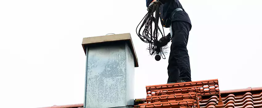 Chimney Brush Cleaning in Temple City, California