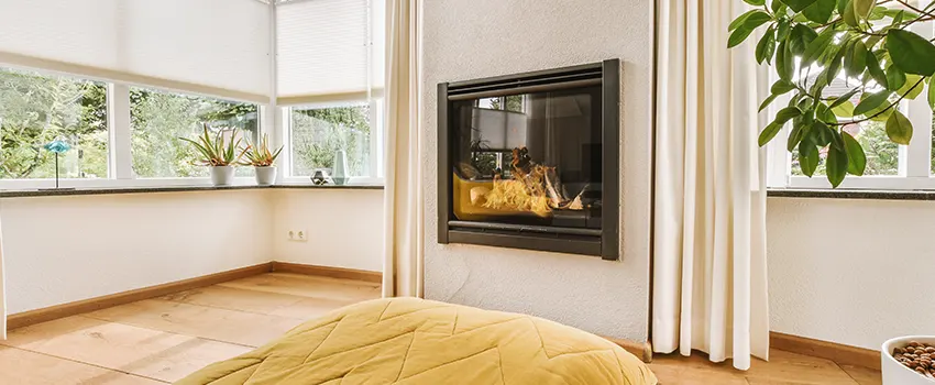 Residential Fireplace Ceramic Glass Installation in Temple City, CA