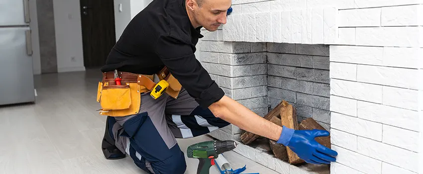 Fireplace Damaged Damper Frame Repair Services in Temple City, California